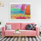 装飾帆 キャンバスプリント (インサイチュ (リビング))