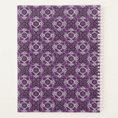 装飾幾何学模様 プランナー手帳 (裏面)