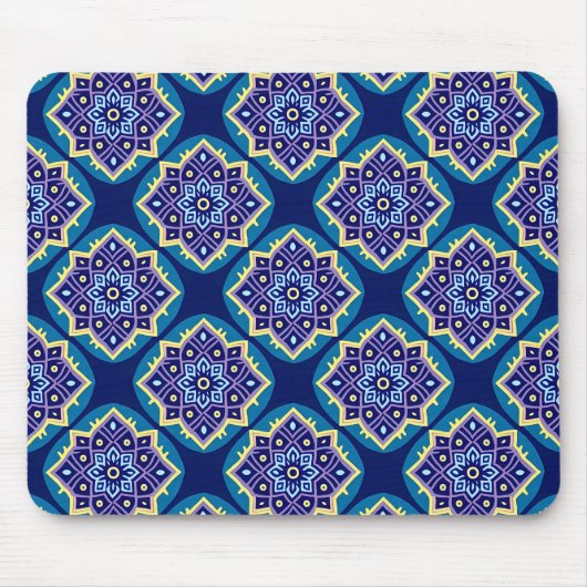 装飾幾何学模様 マウスパッド (正面)