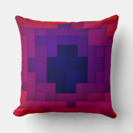 装飾幾何学的装飾用クッション クッション