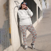 装飾幾何学 カプリレギンス