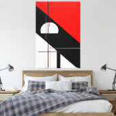 装飾幾何学 キャンバスプリント (インサイチュ (寝室))