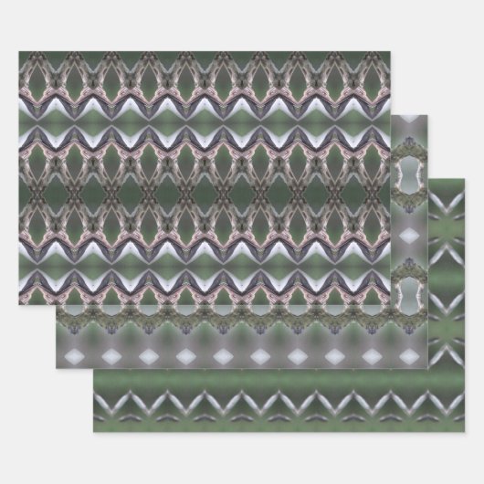 装飾引き出しライナー紙又はギフトラップ ラッピングペーパーシート (セット)