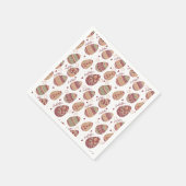 装飾復活祭の卵パターン | 紙ナプキン スタンダードカクテルナプキン (角)