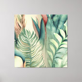 装飾性モダントロピスタイリッシュカル キャンバスプリント (正面)