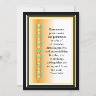 装飾感動的デザインのエレガント引用文 招待状