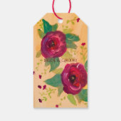 装飾感謝ラベルfor結婚式の引き出物 ギフトタグ (裏面)