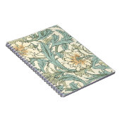 装飾手描き素朴な植物モダン ノートブック (右側)