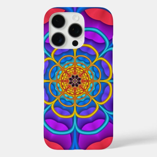 装飾抽象芸術花形 Case-Mate iPhoneケース (裏面)