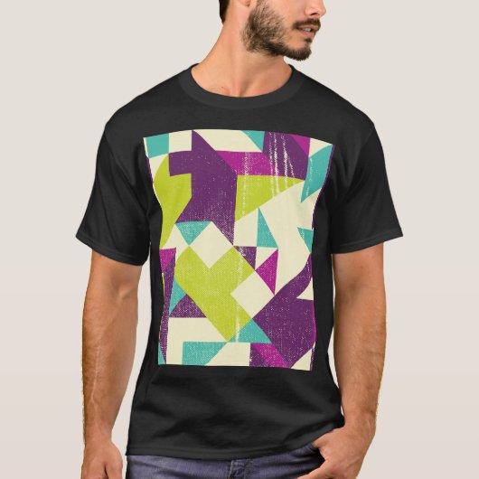 装飾文字:手書きパターン Tシャツ (正面)