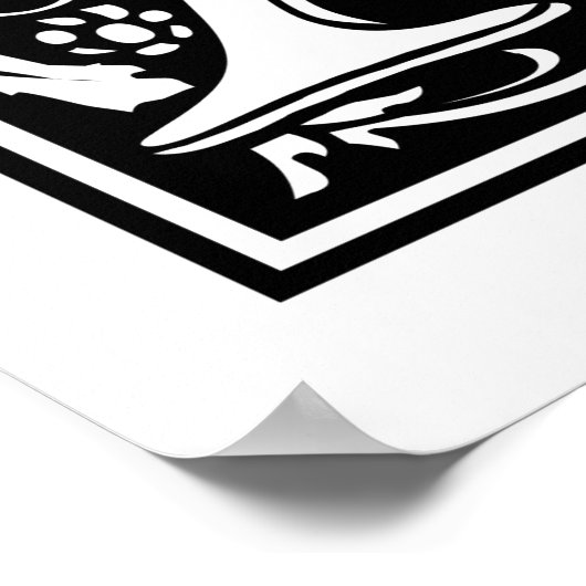 装飾文字A ポスター (角)