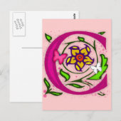 装飾文字Cモノグラム ポストカード (正面/裏面)