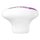 装飾文字Lハンドルモノグラムのノブ セラミックノブ (側面)