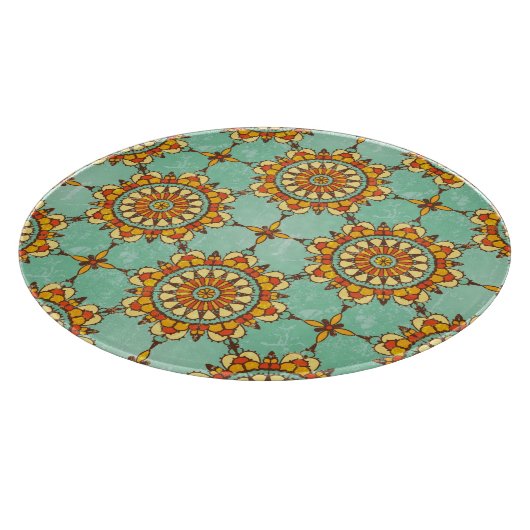 装飾文様 カッティングボード (角)