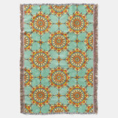 装飾文様 スローブランケット (正面縦)