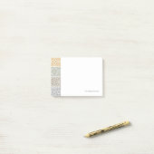 装飾文様 ポストイット (デスク上)