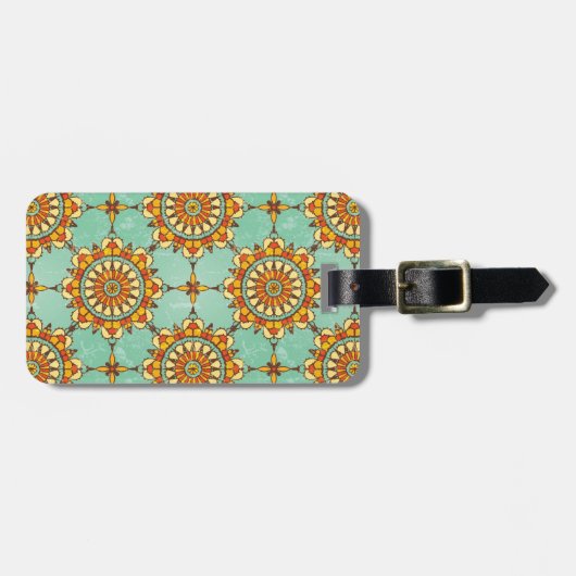 装飾文様 ラゲッジタグ (正面横)