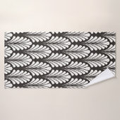 装飾日本のヴィンテージの背景。アールデコS バスタオル (バスタオル)