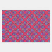 装飾曼荼羅の模様 ラッピングペーパーシート (正面2)