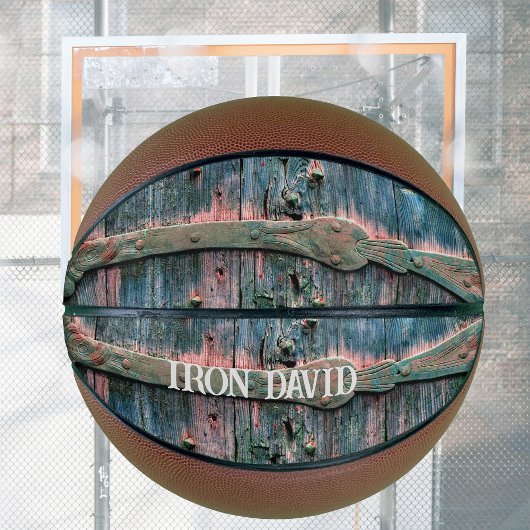 装飾木製カッコいいゲートのペルソナライズ バスケットボール