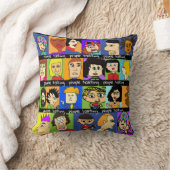 装飾枕漫画スタイル クッション (ブランケット)