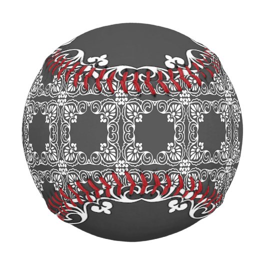 装飾枠 野球ボール (裏面)