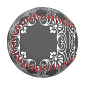 装飾枠 野球ボール (正面左)