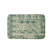 装飾植物性アールヌーボー模様 バスマット (正面)