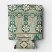 装飾植物性アールヌーボー模様 缶クーラー (裏面)