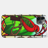 装飾模様はっきりしたの鳥絵 Case-Mate iPhoneケース (裏面(横))