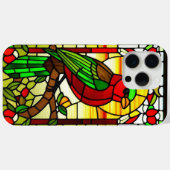 装飾模様はっきりしたの鳥絵 Case-Mate iPhoneケース (裏面 (横))