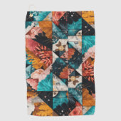 装飾模様ゴルフタオル ゴルフタオル (正面)