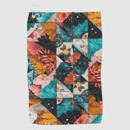 装飾模様ゴルフタオル ゴルフタオル