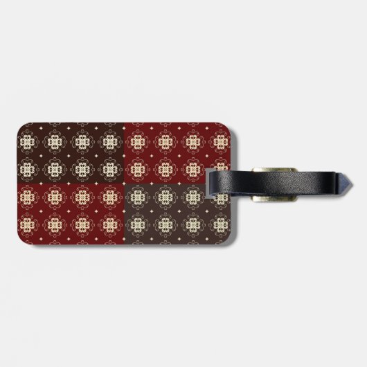 装飾模様 ラゲッジタグ (裏面横)
