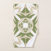 装飾模様、抽象芸術、エレガントデザイン バスタオルセット (ハンドタオル)