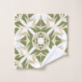 装飾模様、抽象芸術、エレガントデザイン バスタオルセット (ウォッシュタオル)