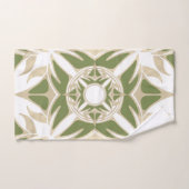 装飾模様、抽象芸術、エレガントデザイン バスタオルセット (ハンドタオル)