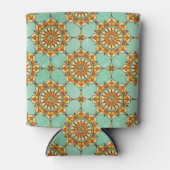 装飾模様 缶クーラー (正面)