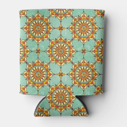 装飾模様 缶クーラー (正面)