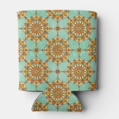 装飾模様 缶クーラー (裏面)