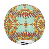 装飾模様 野球ボール (裏面)