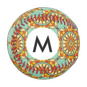 装飾模様 野球ボール (正面左)