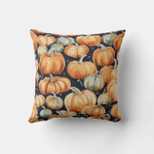 装飾水カラーカボチャをテーマにした クッション (裏面)