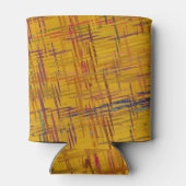 装飾油彩画:ダイナミック・アート 缶クーラー (裏面)