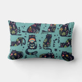 装飾猫 ランバークッション (裏面)