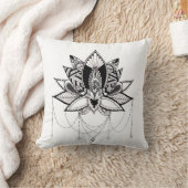 装飾用のはす クッション (ブランケット)