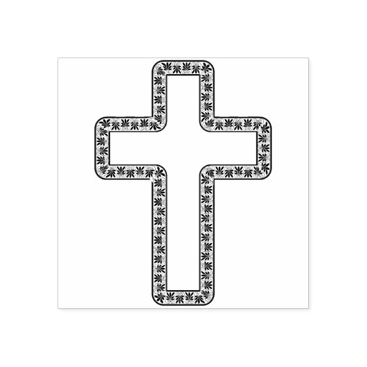 装飾用の華やかなクロスアートスタンプ ラバースタンプ (インプリント)