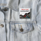 装飾用の装飾的な台所道具名札 缶バッジ (インサイチュ)