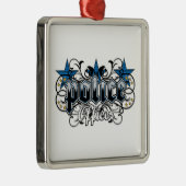 装飾用の警官 メタルオーナメント (右)