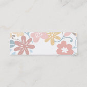 装飾用の鳥のこうのとりは裁縫の裁縫婦を切ります スキニー名刺 (裏面)